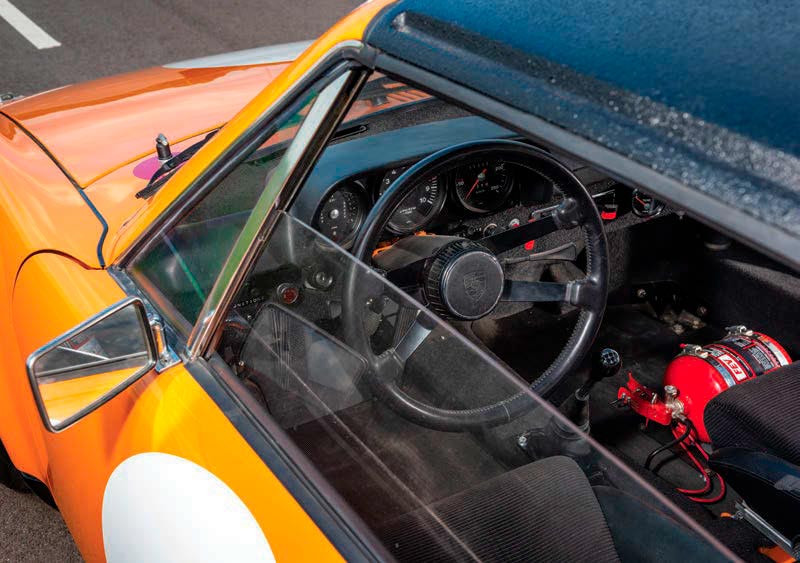 An authentic replica of a winning 1970 Porsche 914/6 GT - interior