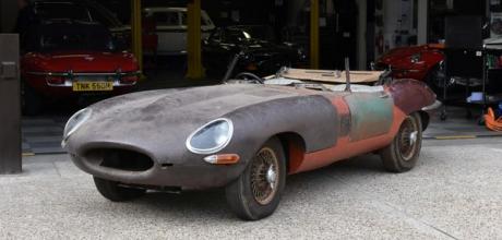 Lost Jaguar E-type to be restored