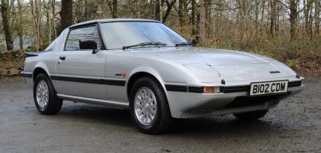 A 1984 Mazda RX7 with only 15,000 miles moves into Lakeland Motor Museum