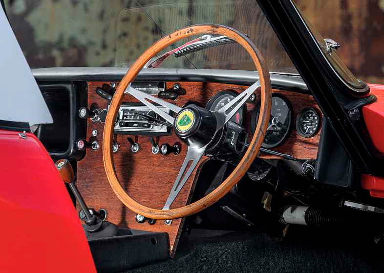 1962 Lotus Elan - interior