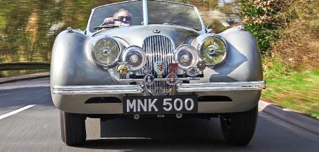 Scottish Rally-winning 1950 Jaguar XK120 ‘MNK 500’