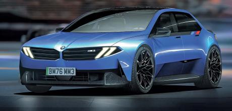 2027 BMW M3 EV ‘Crazy’ quad-motor 4WD super-saloon