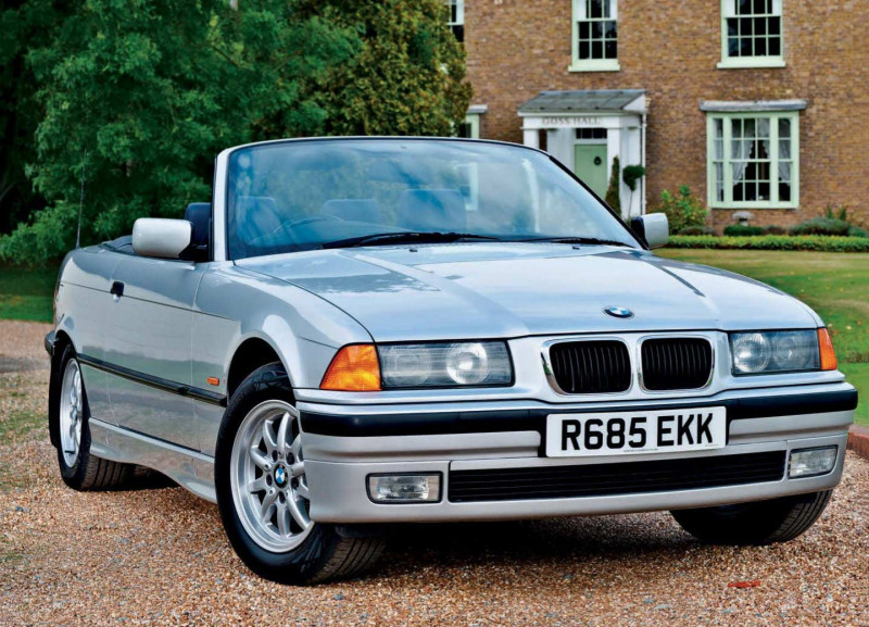 Conceived in the Morning Glory era and ripe for reappraisal, this showroom-condition E36 318i convertible is a near-unbelievable 9,100-mile stunner.
