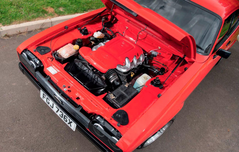 Restomod 210bhp 2.9-litre 24-valve V6 Cosworth BOB engined 1982 Ford Capri Mk3