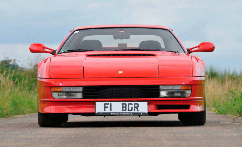 Driving the 1989 Ferrari Testarossa Gerhard Berger used to own