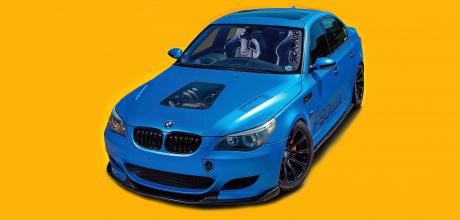 Incredible manual swapped BMW M5 E60 V10