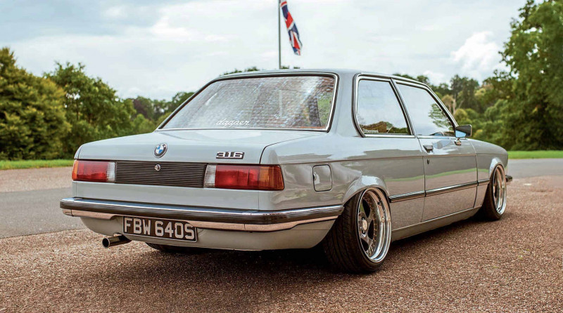 Modified perfection BMW 316 E21 2.5-litre straight-six M20B25 engined