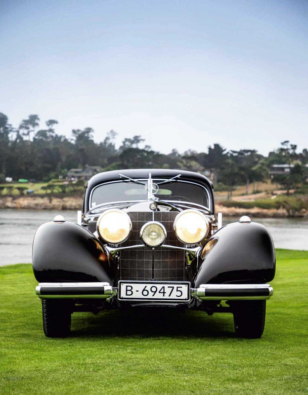 The victorious 1938 Mercedes-Benz 540K