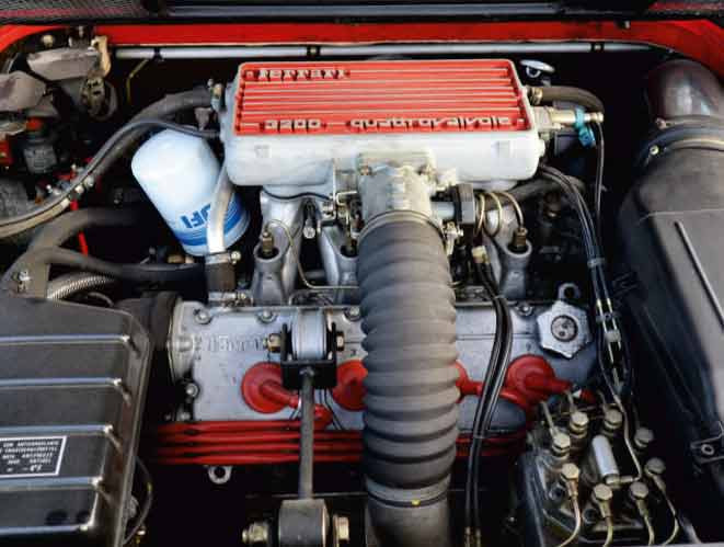 1987 Ferrari 328 GTB engine