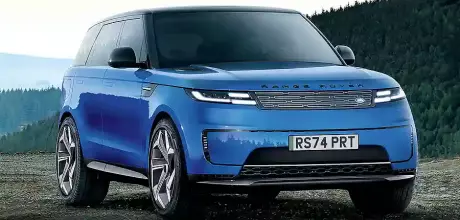 Introducing the Electric Range Rover Sport: Leading the Charge in JLR's Six-EV Strategy