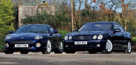 Bentley Continental GT Mk1 vs. Mercedes-Benz CL600 C215 and Aston Martin DB7 Vantage