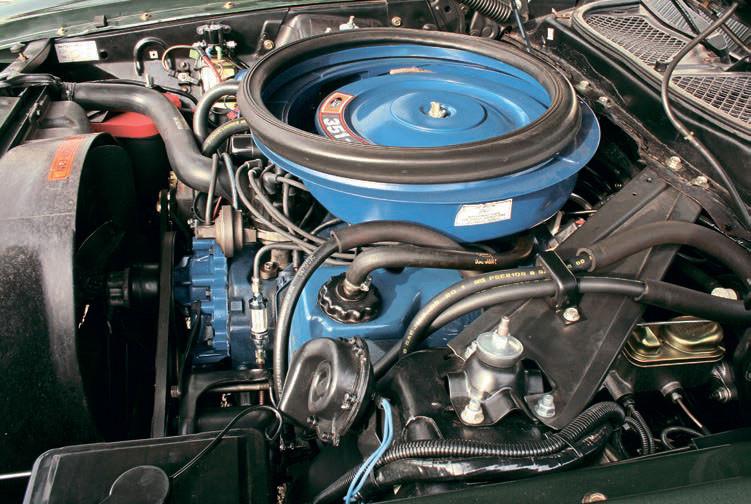1971 Ford Mustang Mach 1 Sportsroof - engine